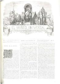 El museo universal. Núm. 12, Madrid 18 de marzo de 1860, Año IV | Biblioteca Virtual Miguel de Cervantes