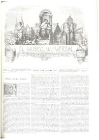 El museo universal. Núm. 13, Madrid 22 de marzo de 1860, Año IV | Biblioteca Virtual Miguel de Cervantes