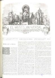 El museo universal. Núm. 18, Madrid 29 de abril de 1860, Año IV | Biblioteca Virtual Miguel de Cervantes