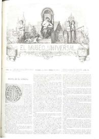 El museo universal. Núm. 43, Madrid 21 de octubre de 1860, Año IV | Biblioteca Virtual Miguel de Cervantes