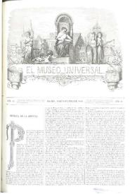 El museo universal. Núm. 46, Madrid 11 de noviembre de 1860, Año IV | Biblioteca Virtual Miguel de Cervantes