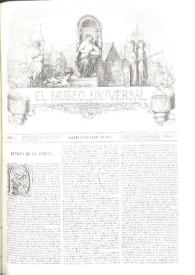El museo universal. Núm. 3, Madrid 20 de enero de 1861, Año V | Biblioteca Virtual Miguel de Cervantes