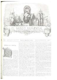 El museo universal. Núm. 4, Madrid 27 de enero de 1861, Año V | Biblioteca Virtual Miguel de Cervantes