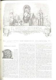 El museo universal. Núm. 6, Madrid 10 de febrero de 1861, Año V | Biblioteca Virtual Miguel de Cervantes