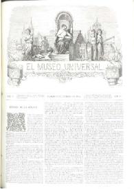 El museo universal. Núm. 7, Madrid 17 de febrero de 1861, Año V | Biblioteca Virtual Miguel de Cervantes