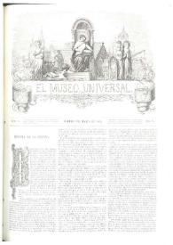 El museo universal. Núm. 9, Madrid 3 de marzo de 1861, Año V | Biblioteca Virtual Miguel de Cervantes