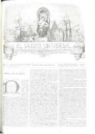 El museo universal. Núm. 34, Madrid 25 de agosto de 1861, Año V | Biblioteca Virtual Miguel de Cervantes