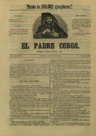 El padre Cobos. Año I, Número XXVIII, 1º de marzo de 1855 | Biblioteca Virtual Miguel de Cervantes