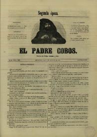 El padre Cobos. Año II, Número XXXIII, 15 de febrero de 1856 | Biblioteca Virtual Miguel de Cervantes