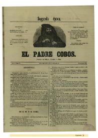 El padre Cobos. Año II, Número LX, 30 de junio de 1856 | Biblioteca Virtual Miguel de Cervantes