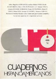 Cuadernos Hispanoamericanos. Núm. 430, abril 1986 | Biblioteca Virtual Miguel de Cervantes