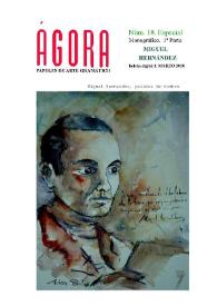Ágora: papeles de arte gramático. Núm. 18, marzo 2010 | Biblioteca Virtual Miguel de Cervantes