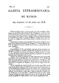 Gazeta de Madrid. 1808. Núm. 56, 12 de junio de 1808 | Biblioteca Virtual Miguel de Cervantes