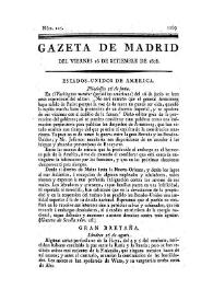 Gazeta de Madrid. 1808. Núm. 125, 16 de septiembre de 1808 | Biblioteca Virtual Miguel de Cervantes