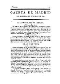 Gazeta de Madrid. 1808. Núm. 128, 27 de septiembre de 1808 | Biblioteca Virtual Miguel de Cervantes