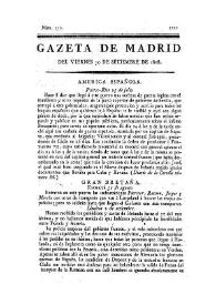 Gazeta de Madrid. 1808. Núm. 130, 30 de septiembre de 1808 | Biblioteca Virtual Miguel de Cervantes