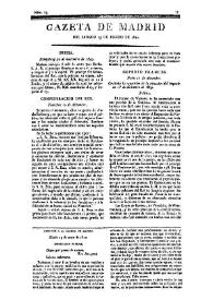 Gazeta de Madrid. 1810. Núm. 13, 13 de enero de 1810 | Biblioteca Virtual Miguel de Cervantes