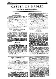 Gazeta de Madrid. 1810. Núm. 47, 16 de febrero de 1810 | Biblioteca Virtual Miguel de Cervantes