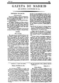 Gazeta de Madrid. 1810. Núm. 49, 18 de febrero de 1810 | Biblioteca Virtual Miguel de Cervantes