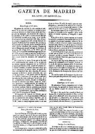 Gazeta de Madrid. 1810. Núm. 64, 5 de marzo de 1810 | Biblioteca Virtual Miguel de Cervantes