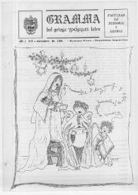 Gramma. Año 3, número 8, 1991 | Biblioteca Virtual Miguel de Cervantes