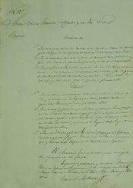 [Decreto sobre bosques y aguas] | Biblioteca Virtual Miguel de Cervantes