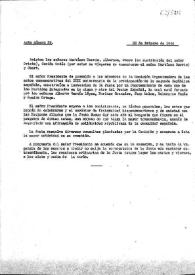 Acta 29. 25 de febrero de 1944 | Biblioteca Virtual Miguel de Cervantes