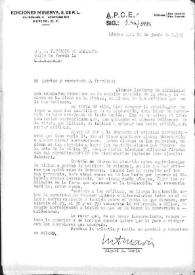 Carta de Miguel Ángel Marín a Patricio de Azcárate. México, D.F., 21 de junio de 1943. Notas sobre una traducción de Blitzkrieg. | Biblioteca Virtual Miguel de Cervantes