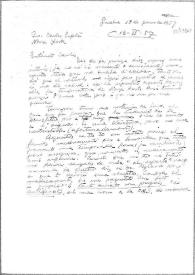 Carta de Eugenio Xammar a Carlos Esplá. Ginebra, 18 de enero de 1957 | Biblioteca Virtual Miguel de Cervantes