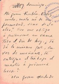 Carta de Sawa, Alejandro | Biblioteca Virtual Miguel de Cervantes