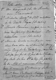 Informe-listado de monedas donadas a la Real Academia de la Historia. | Biblioteca Virtual Miguel de Cervantes