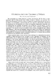 Afinidades electivas: Unamuno y Holmes / por Francisco Ynduráin | Biblioteca Virtual Miguel de Cervantes