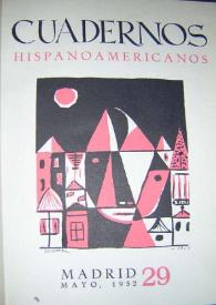 Cuadernos Hispanoamericanos. Núm. 29, mayo 1952 | Biblioteca Virtual Miguel de Cervantes