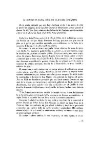 La ciudad de Santa Cruz de la Palma (Canarias) / César Cort | Biblioteca Virtual Miguel de Cervantes