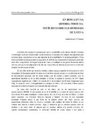 En busca d'una minoria perduda : noticies sobre els mudejars de Xàtiva / Isabel Bonet O'Connor | Biblioteca Virtual Miguel de Cervantes