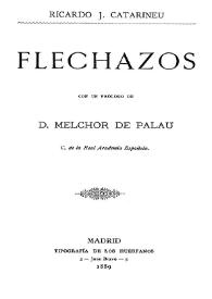 Flechazos | Biblioteca Virtual Miguel de Cervantes