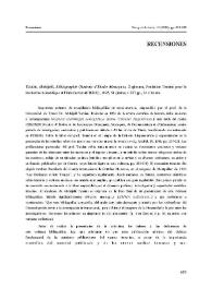 Sharq Al-Andalus. Nº 12, Año 1995. Recensiones | Biblioteca Virtual Miguel de Cervantes