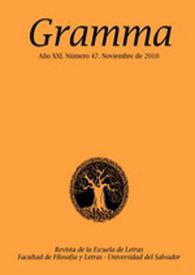 Gramma. Año XXI, número 47, 2010 | Biblioteca Virtual Miguel de Cervantes