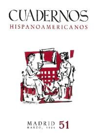 Cuadernos Hispanoamericanos. Núm. 51, marzo 1954 | Biblioteca Virtual Miguel de Cervantes