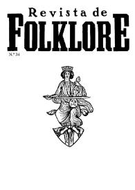Revista de Folklore. Tomo 3b. Núm. 34, 1983 | Biblioteca Virtual Miguel de Cervantes