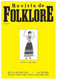 Revista de Folklore. Tomo 27a. Núm. 315, 2007 | Biblioteca Virtual Miguel de Cervantes