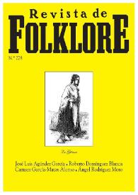 Revista de Folklore. Tomo 24a. Núm. 278, 2004 | Biblioteca Virtual Miguel de Cervantes