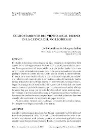 Comportamiento del viento local diurno en la cuenca del río Llobregat / Jordi Comalrena de Sobregrau Bailina | Biblioteca Virtual Miguel de Cervantes