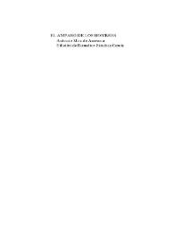 El amparo de los hombres / Antonio Mira de Amescua ; ed. Remedios Sánchez García | Biblioteca Virtual Miguel de Cervantes