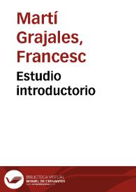 Estudio introductorio | Biblioteca Virtual Miguel de Cervantes