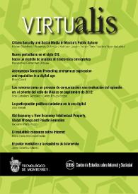 Virtualis. Año 4, núm. 7, enero-junio 2013 | Biblioteca Virtual Miguel de Cervantes