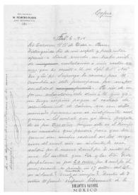 [Copia de una carta de Enrique Danel a Carmen Romero Rubio de Díaz en París. México, 6 de febrero de 1919] | Biblioteca Virtual Miguel de Cervantes