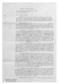 [Carta de Enrique Danel a Carmen Romero Rubio de Díaz en París. México, 29 de enero de 1923] | Biblioteca Virtual Miguel de Cervantes