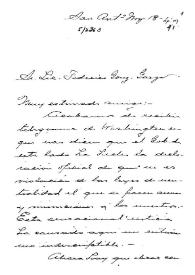 [Carta de Alfonso Madero González al licenciado Federico González Garza. San Antonio (E.U.A.), 18 de marzo de 1911] | Biblioteca Virtual Miguel de Cervantes