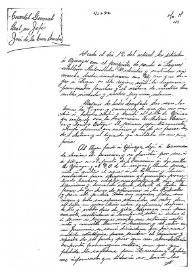 [Carta de José de la Cruz Sánchez tiene sitiada Ojinaga. Ojinaga (Chihuahua), 24 de marzo de 1911] | Biblioteca Virtual Miguel de Cervantes